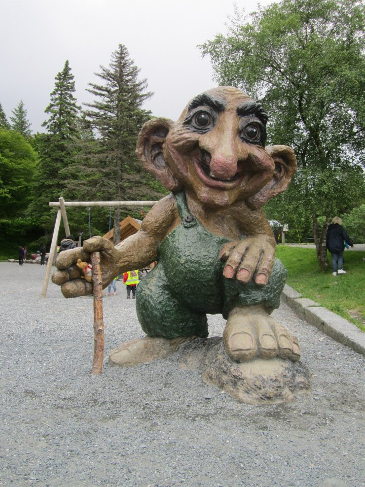 Statue of a Troll