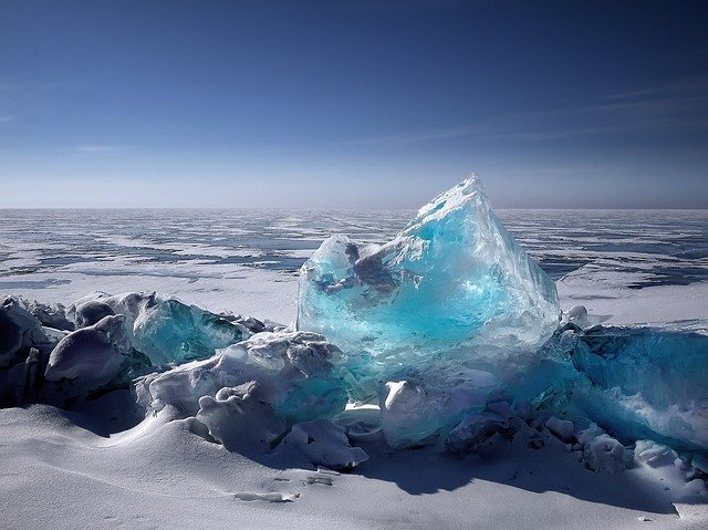 giant ice flow